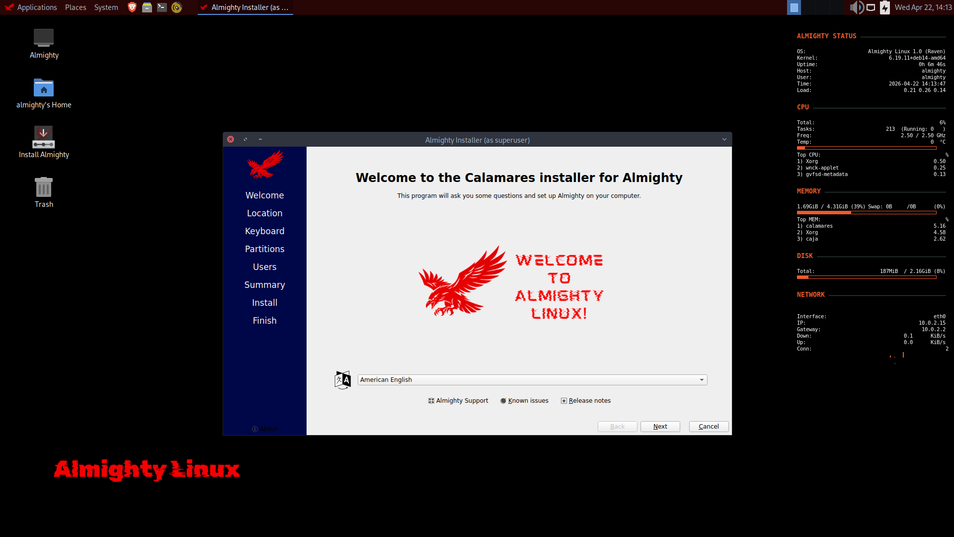 Calamares Installer