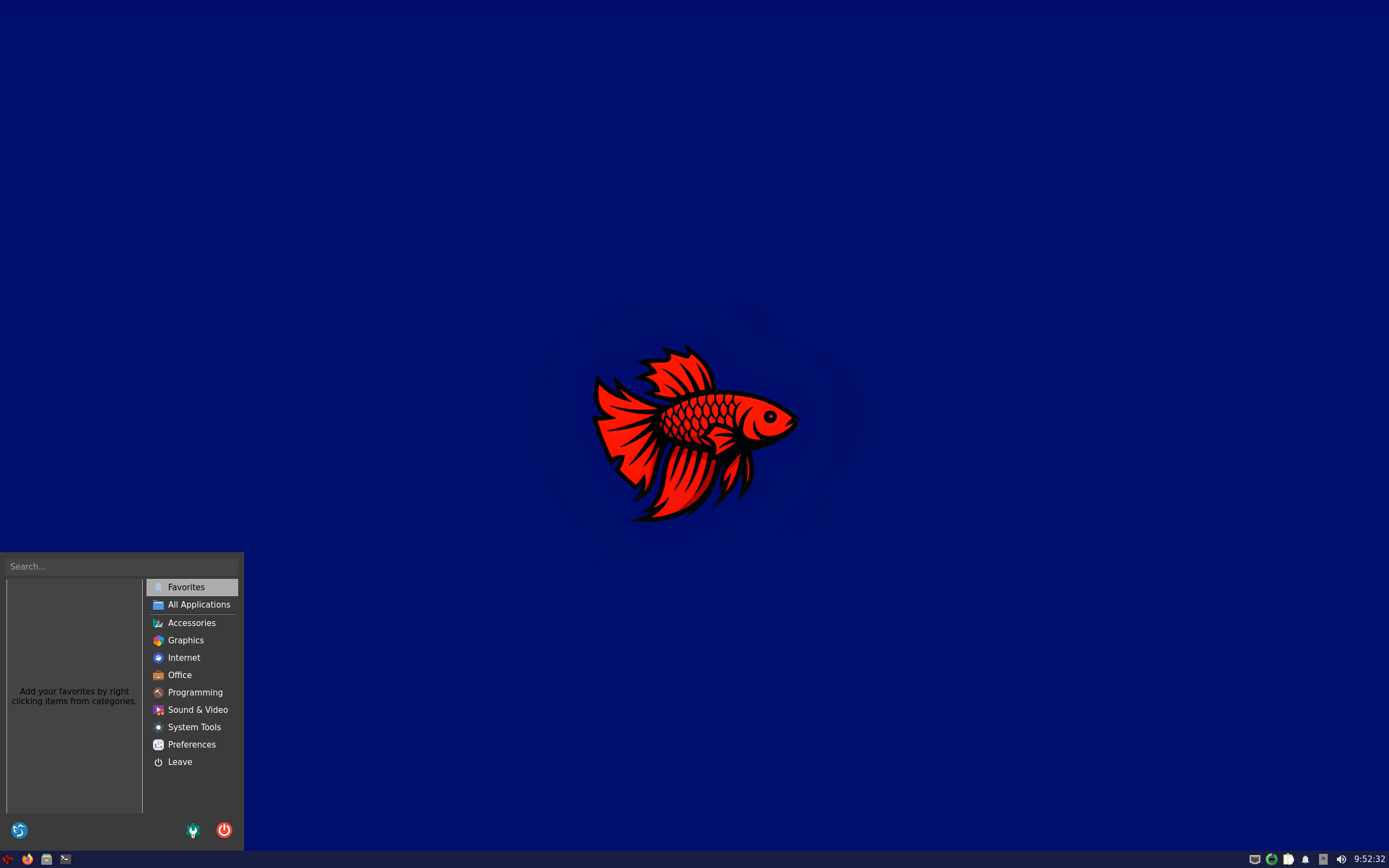Fishy Linux Desktop Environment