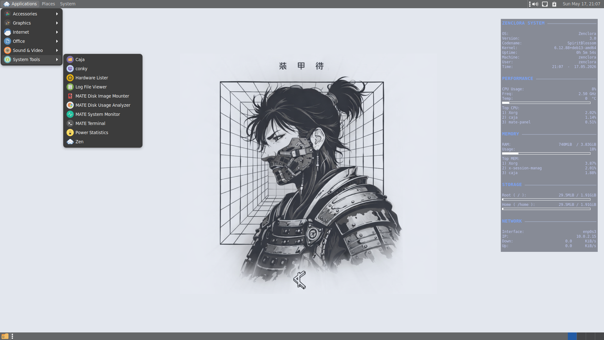 Zenclora Mate Desktop 2