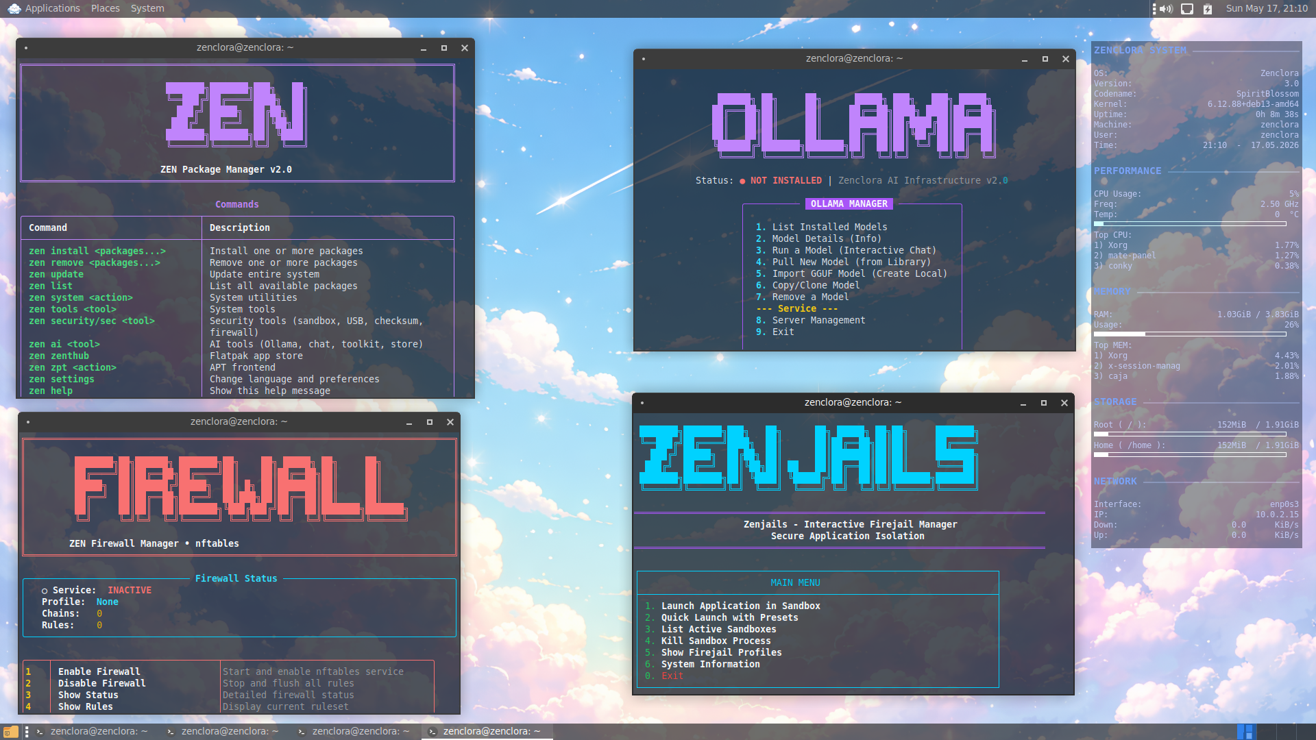 Zenclora Mate Desktop 3